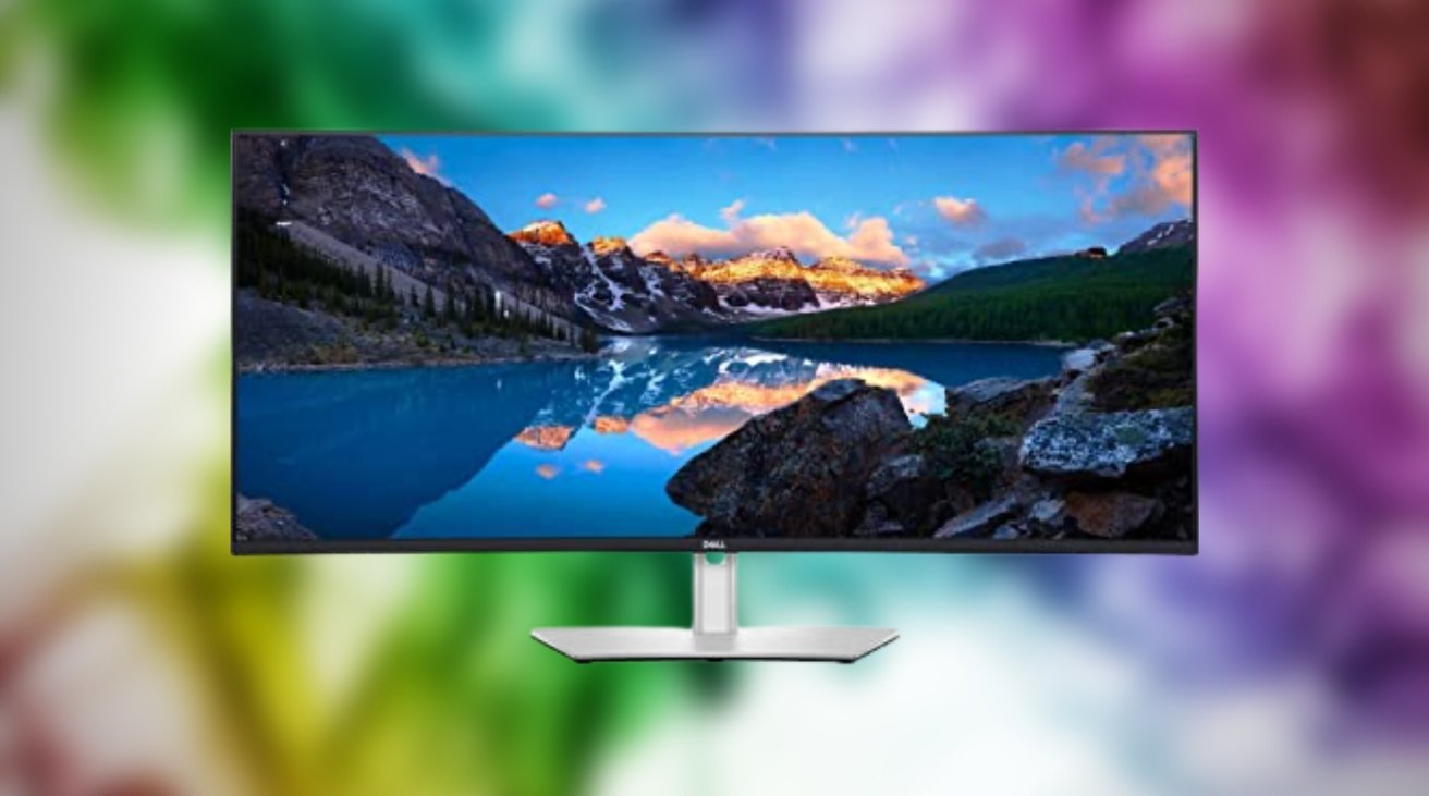 40palcový zakřivený monitor Dell UltraSharp U4021QW