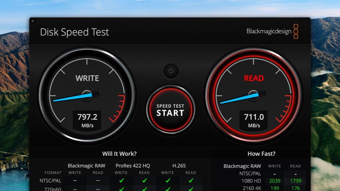 Samsung T7 Shield speeds