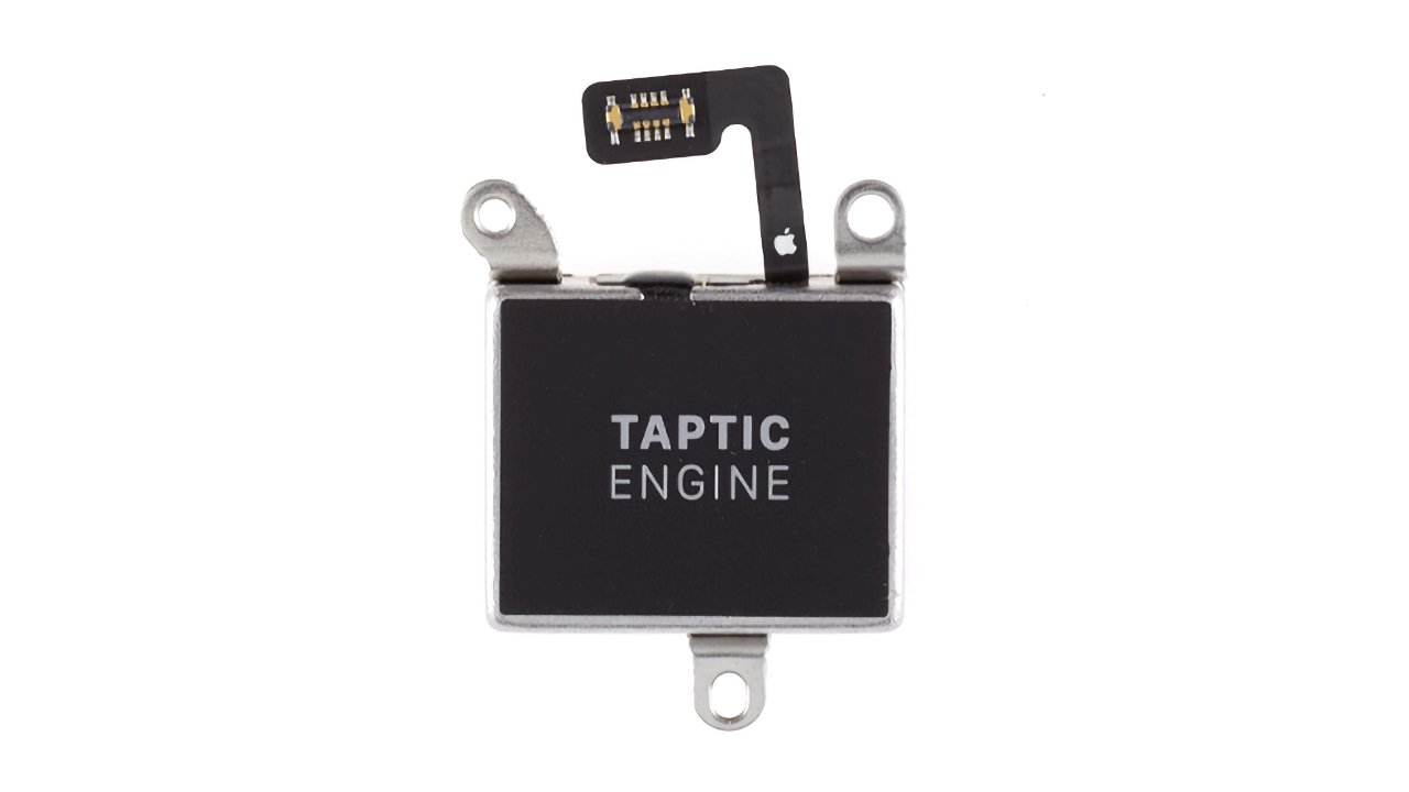 The replacement taptic engine for self-service repair