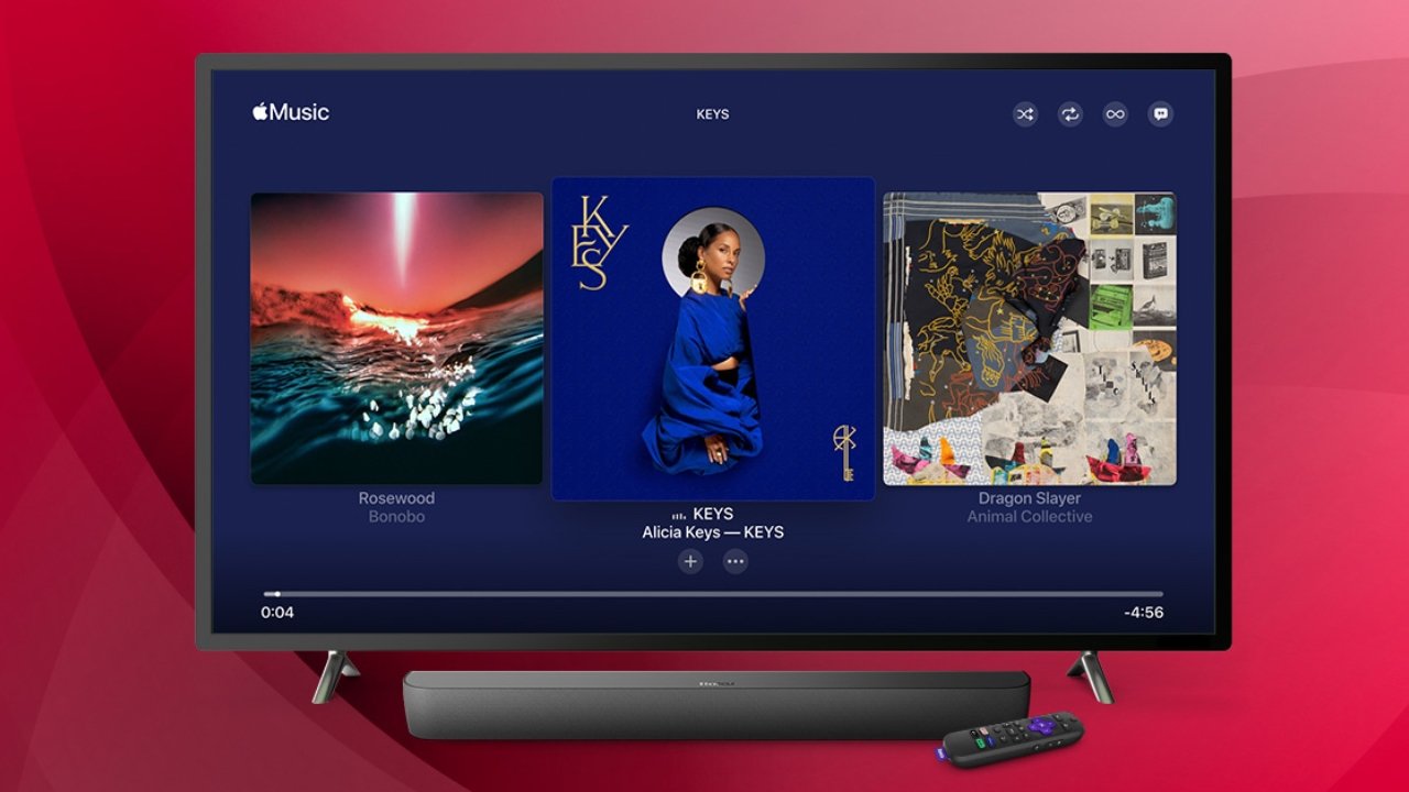Access your Apple Music library on Roku devices