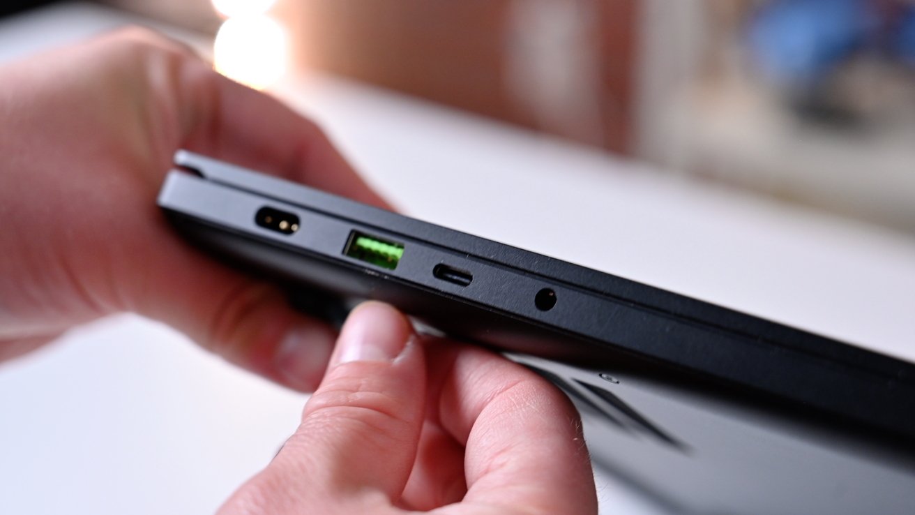 Razer offers a variety of ports on the sides of the Blade 14