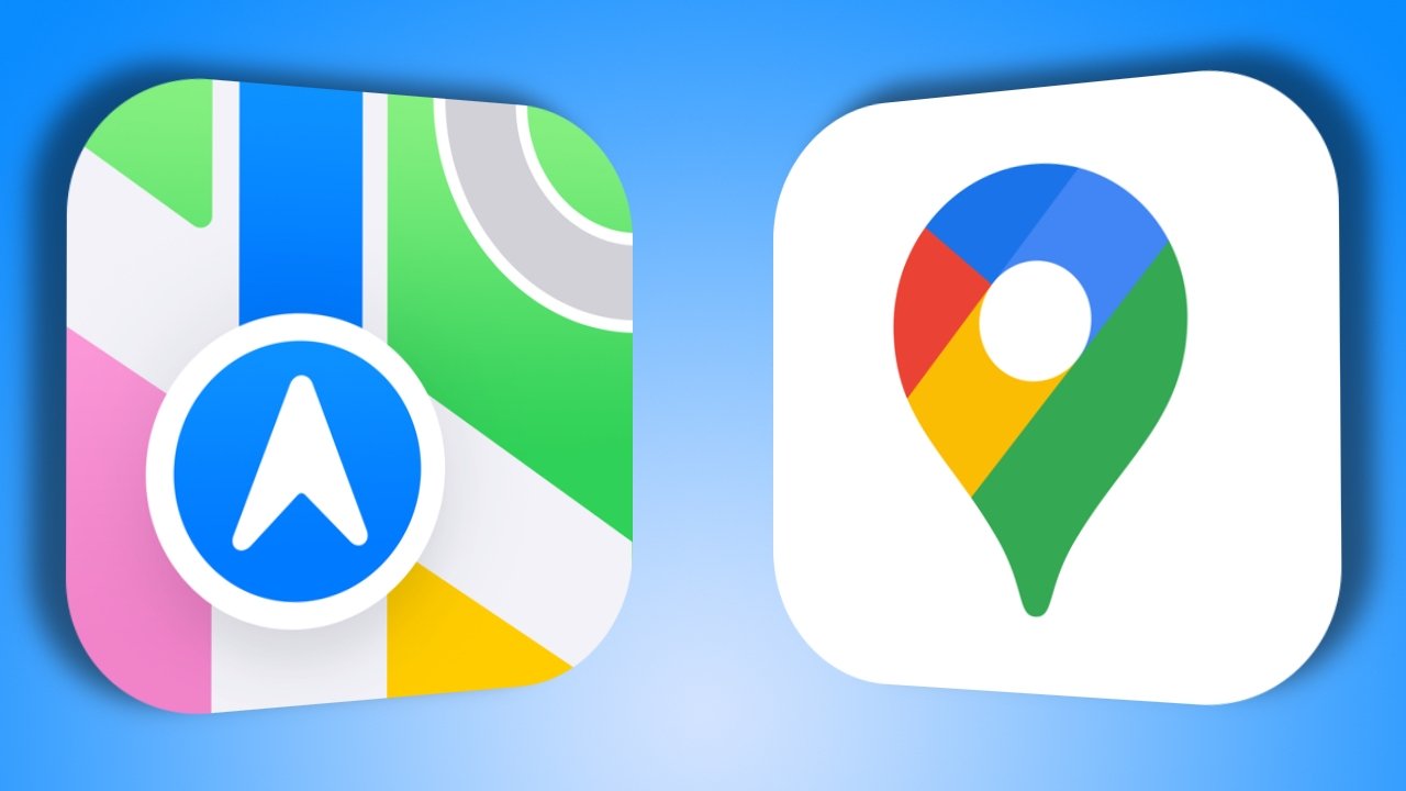 Apple Maps versus Google Maps