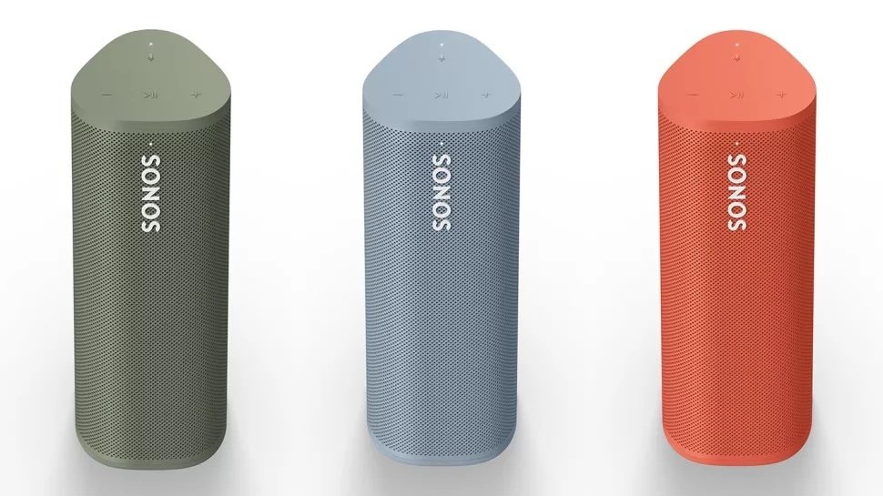 The new Sonos Roam colors.
