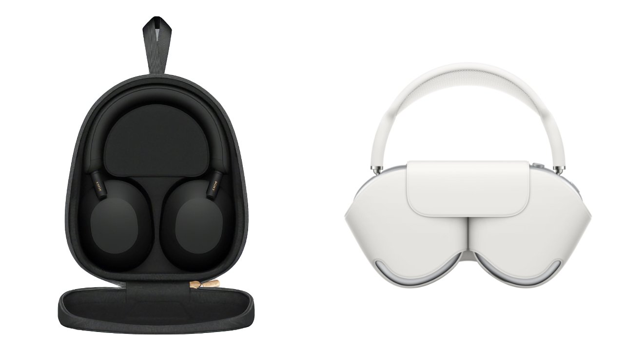 AirPods Max or Sony WH-1000XM5 cannot be folded for storage