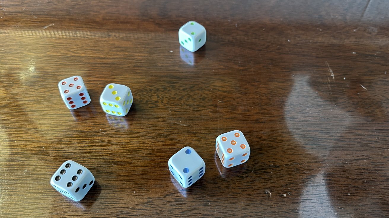  GoDice Full Pack - 6 Smart Connected Dice. Brings The