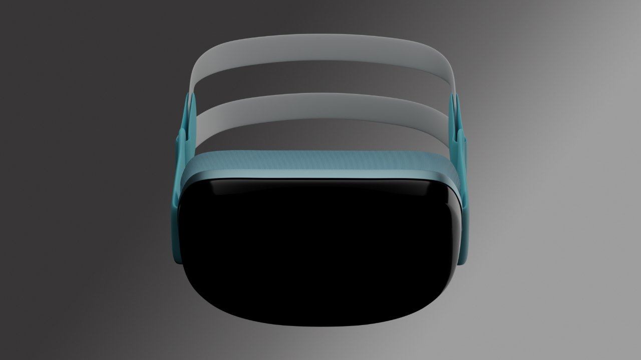 Apple headset render