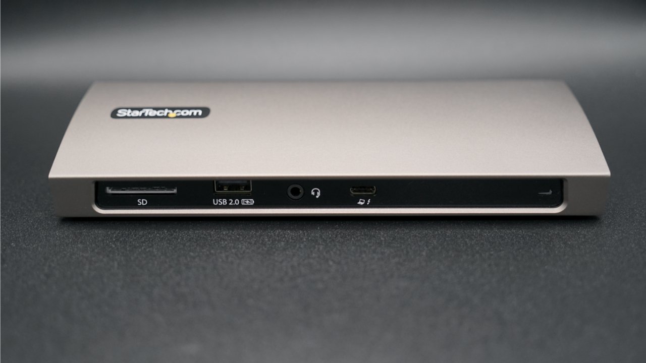 An extra USB-A port for 15W device charging and UHS-II SD card slot are in the front