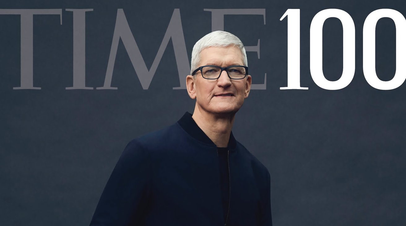 Tim Cook's Time 100 cover