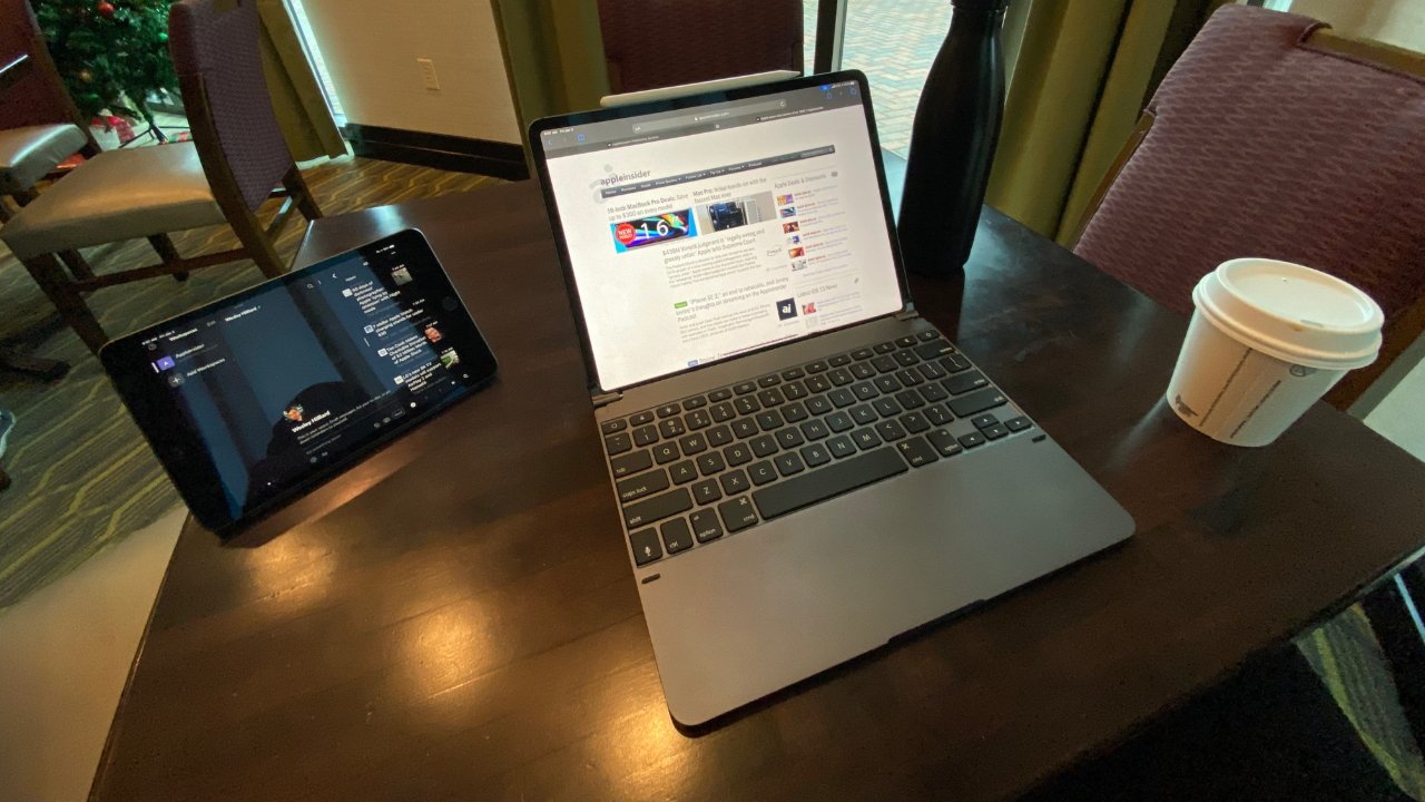 iPad Pro pre-trackpad support still served as a productivity machine
