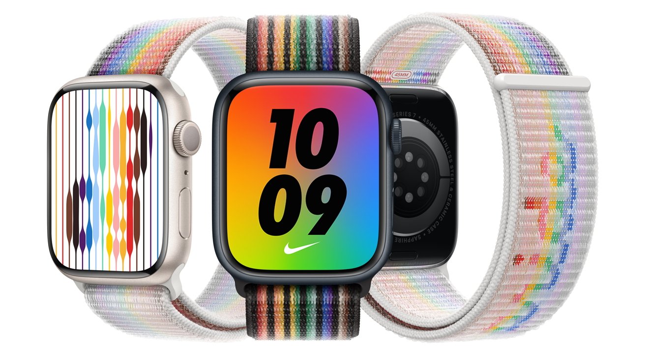 Pride band apple online watch