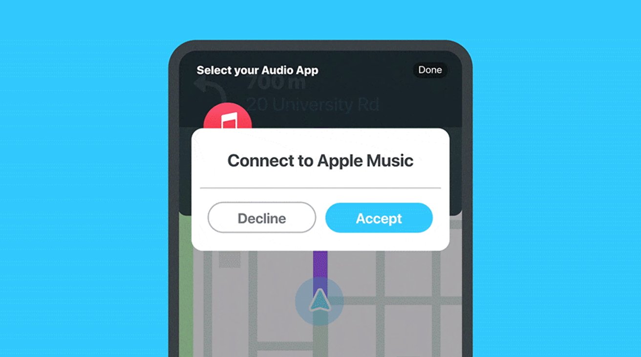 Waze adds Apple Music support for iPhone users | AppleInsider