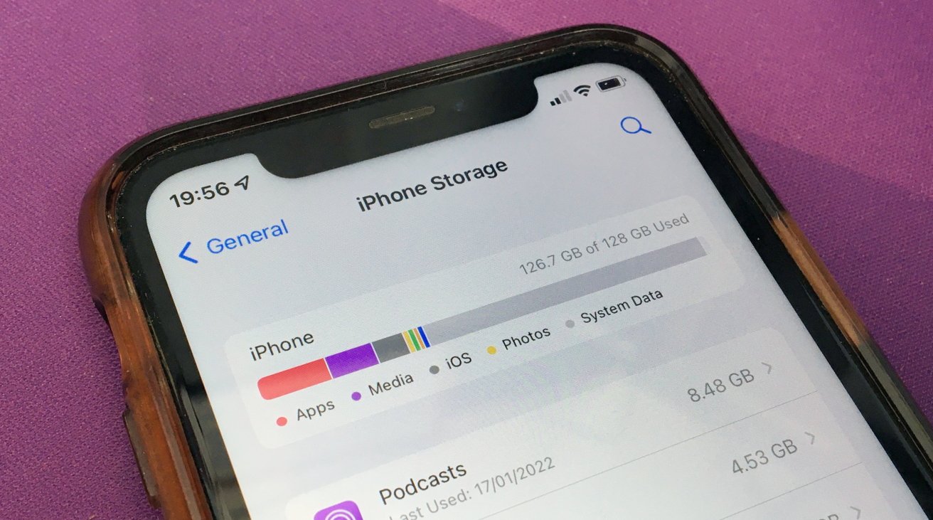 Other System Data issues in iOS can quickly fill up all available iPhone storage. 
