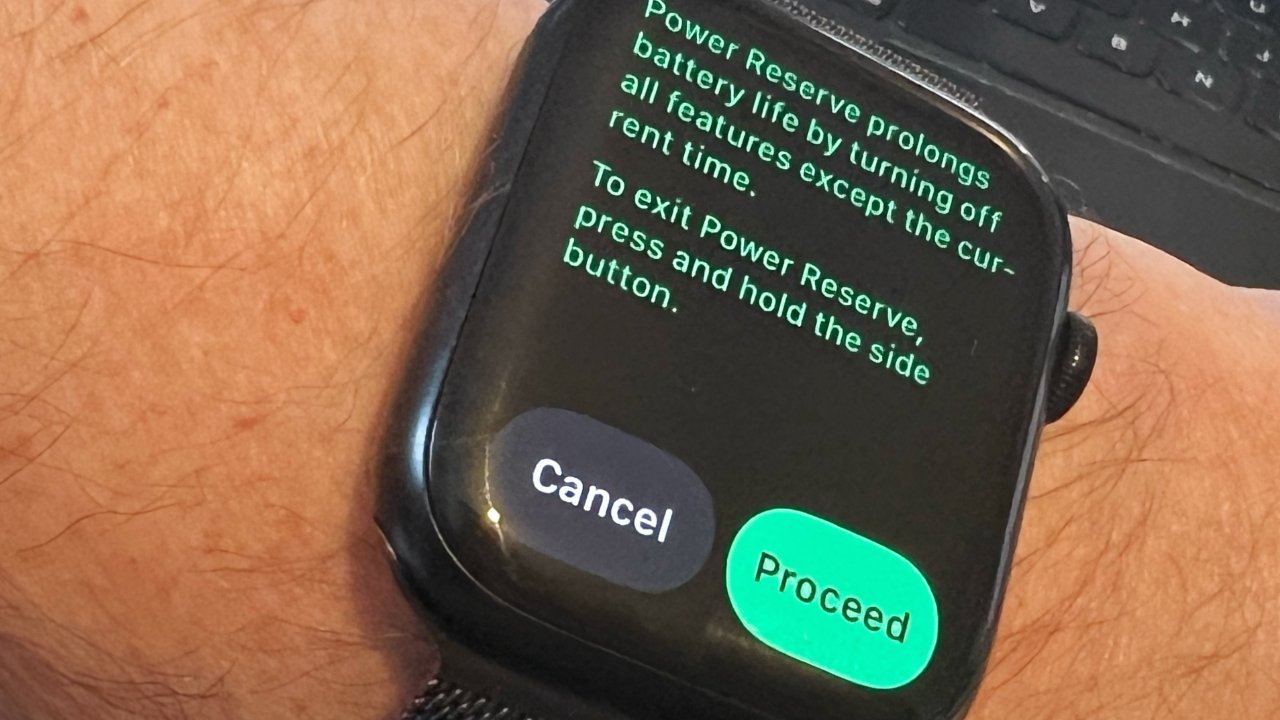 Power Reserve on the Apple Watch