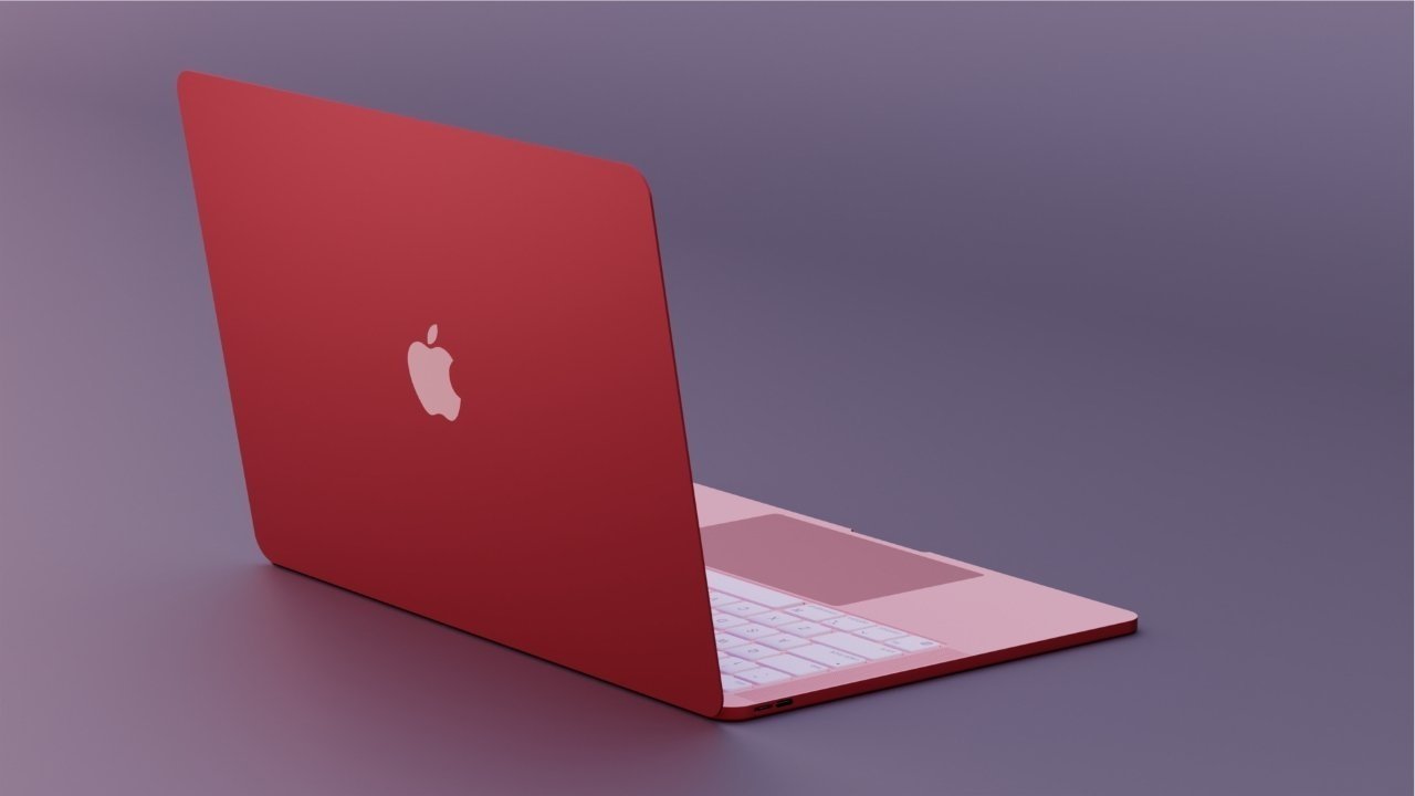 A render of what a new MacBook Air could look like. 