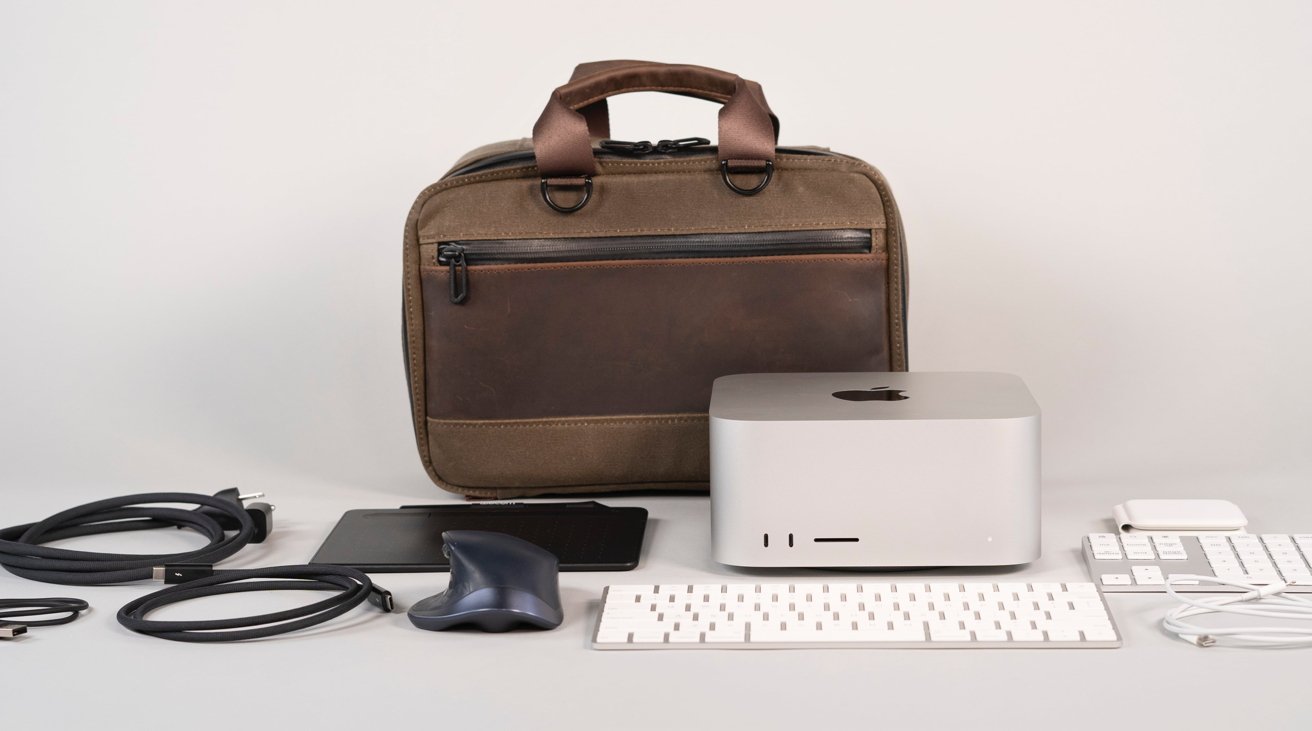 WaterField Design’s Mac Studio Travel Bag holds your Mac and its accessories