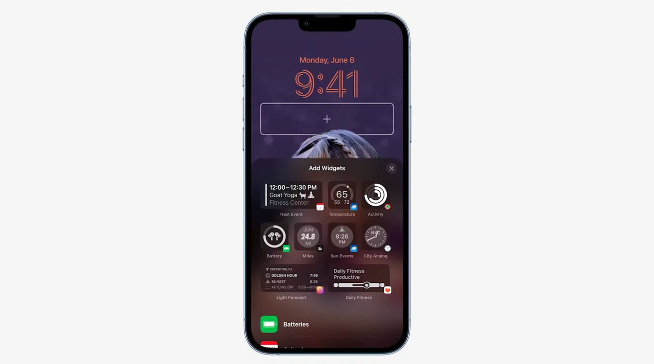 Widgets for the new iOS 16 lock screen.