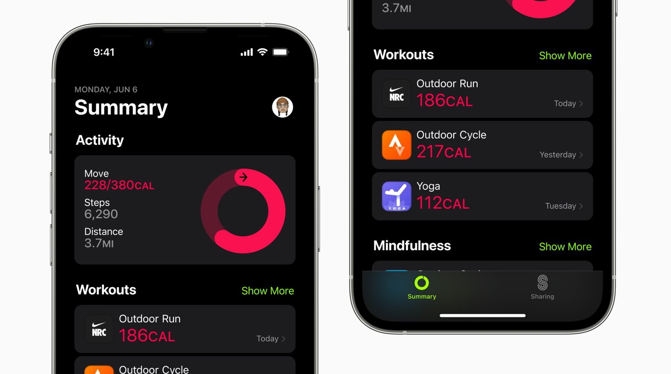 The Fitness app gets its own Move ring