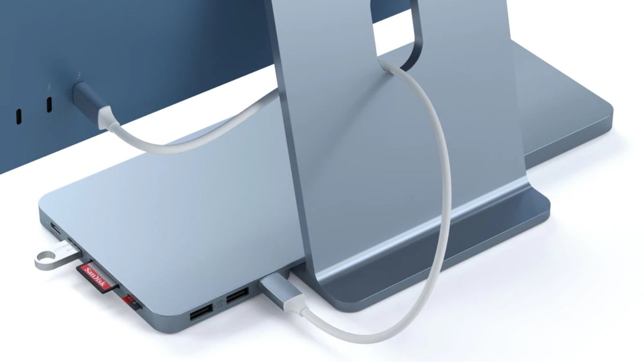 Satechi USB-C Slim Dock for the 24-inch iMac