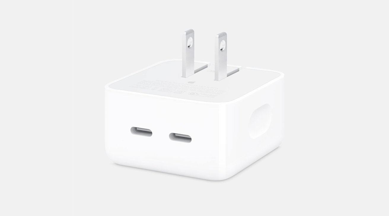 35W Dual USB-C Port Compact Power Adapter