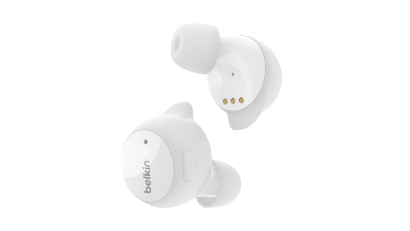 Belkin SoundForm True Wireless Earbuds, Bluetooth Headphones with