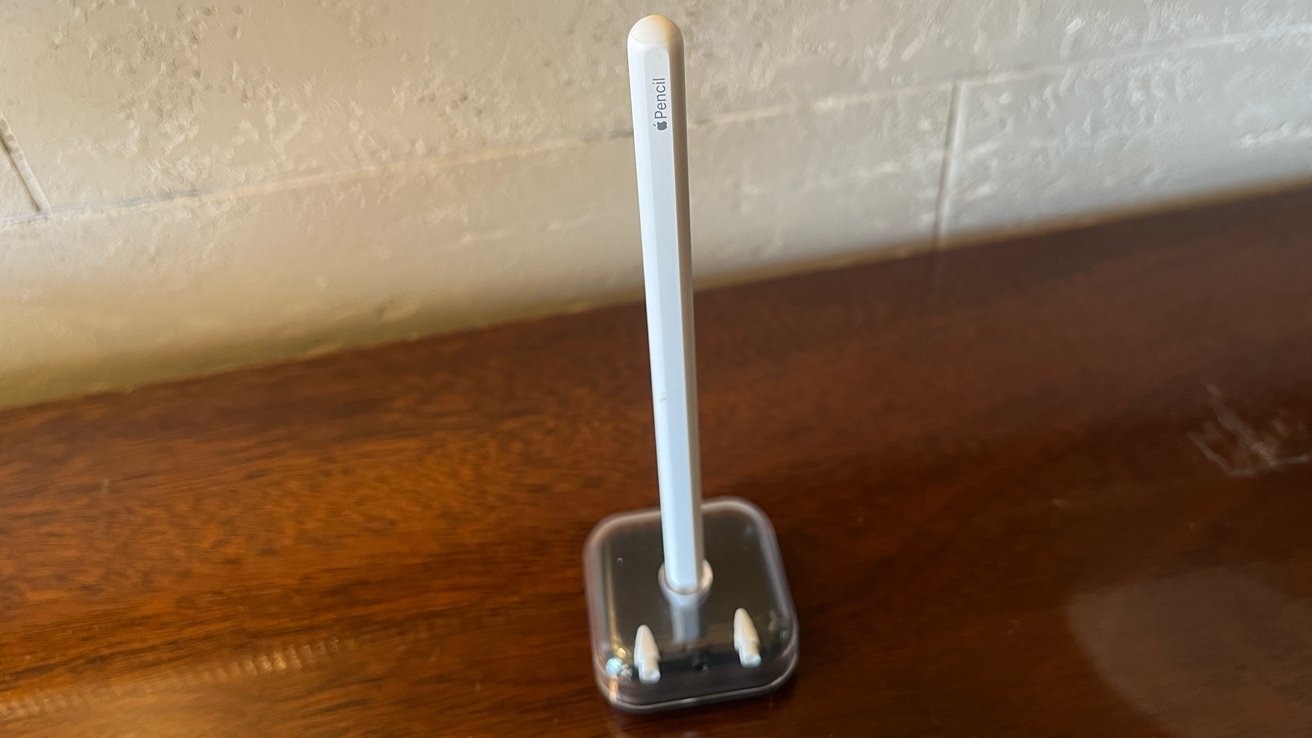 The PenTips 2 case doubles as an Apple Pencil holder