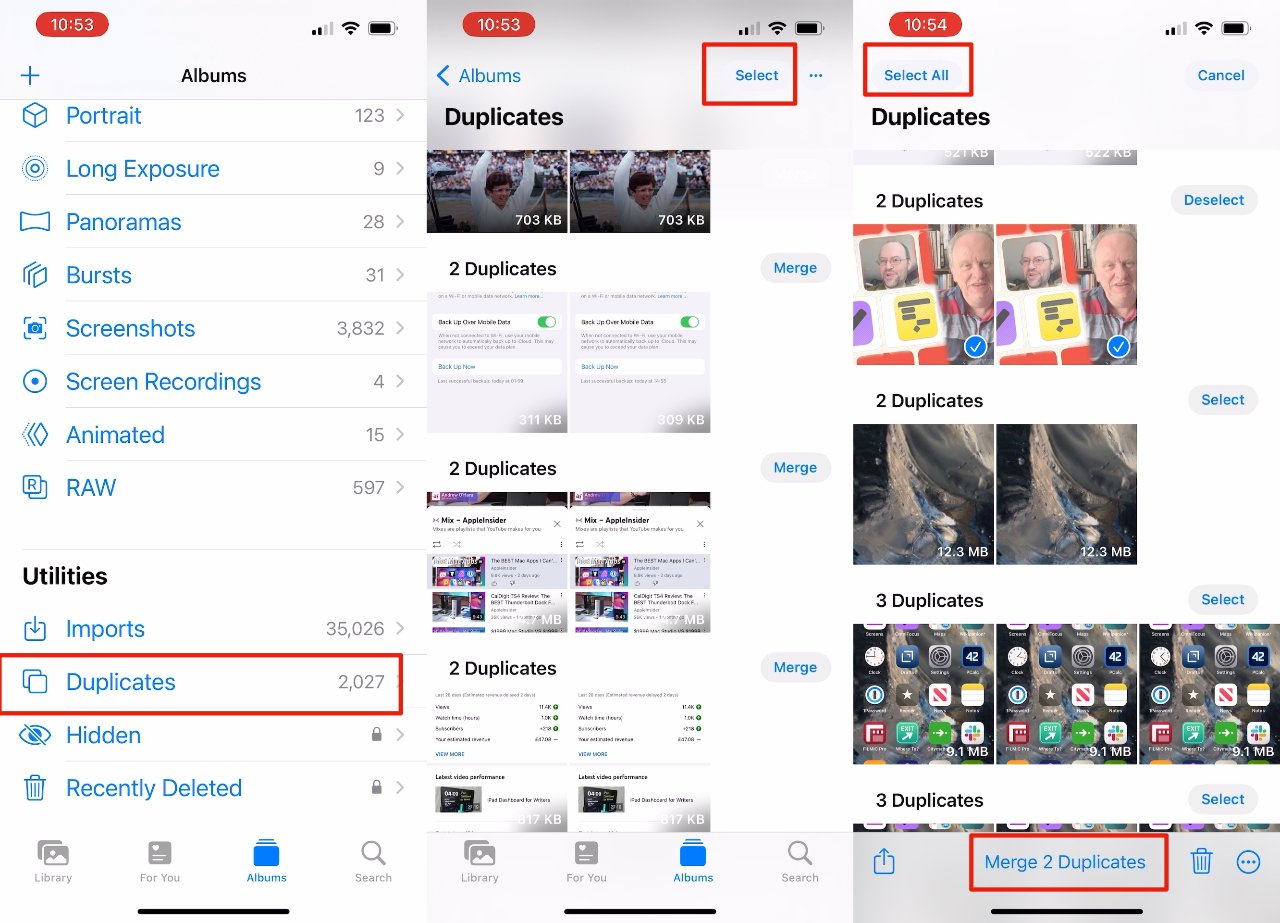 ios 16 remove duplicate photos