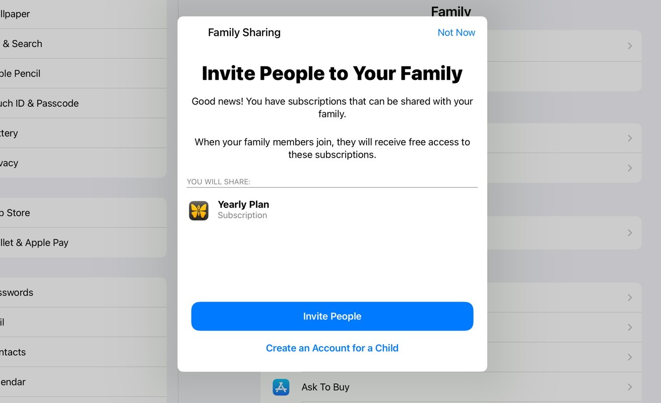 Setting up Family sharing is a breeze &mdash;  and offers useful features for parents and family members of older users.