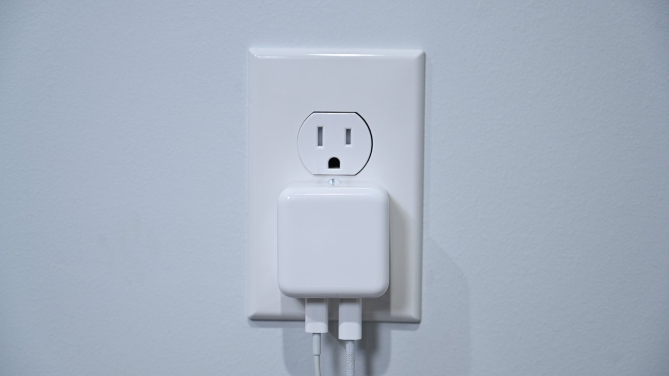 The compact USB-C charger in wall