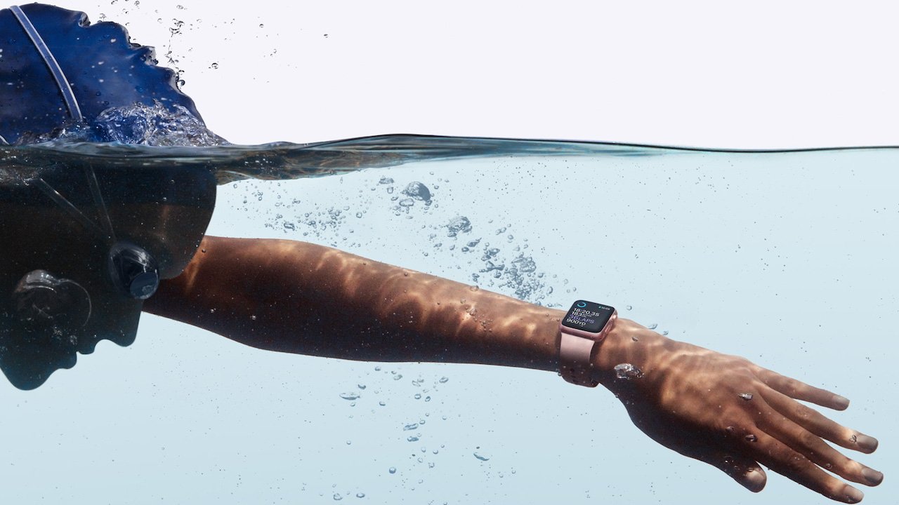 Apple Watch swimming