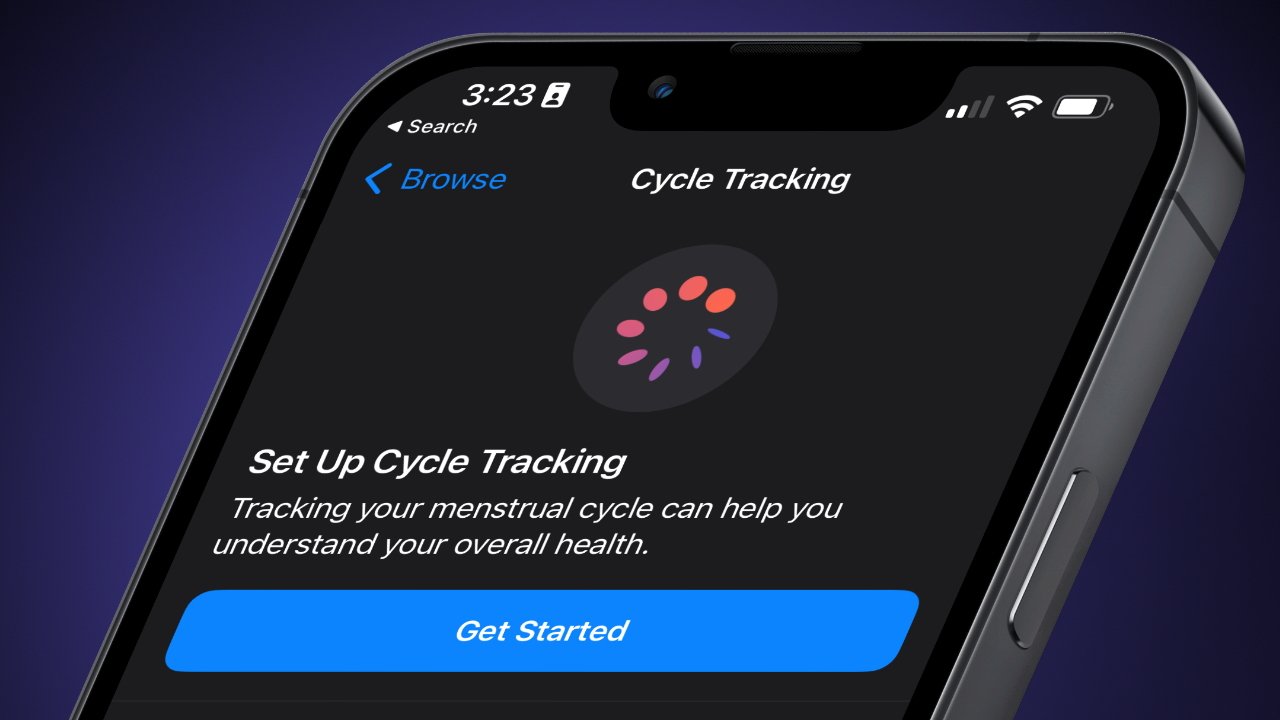 Manage cycle tracking data with the Health app