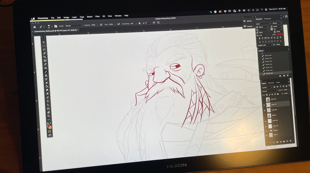 Huion Kamvas Pro 24(4K) review: An artist's tablet that can