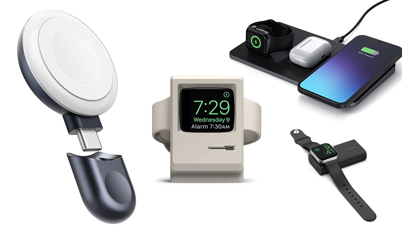 Best Apple Watch chargers and stands with built in charging