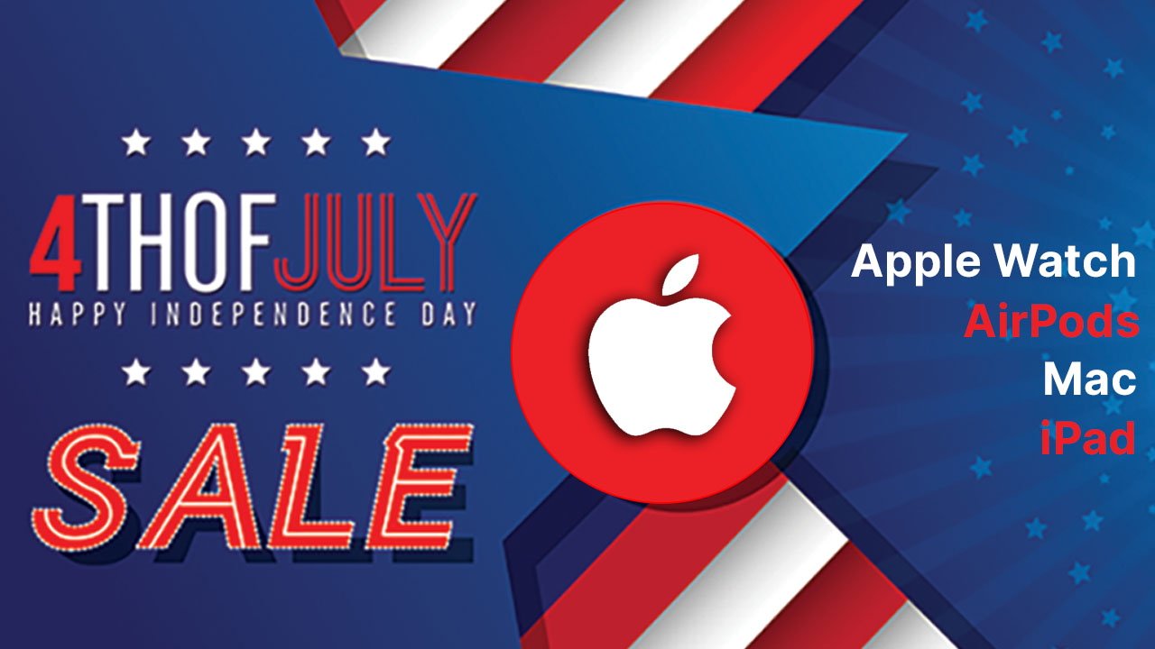 4th of July Apple Sale