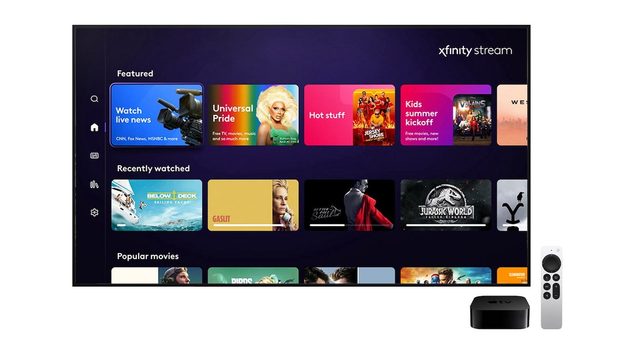 Comcast launches Xfinity Stream app on Apple TV 4K, Apple TV HD AppleInsider