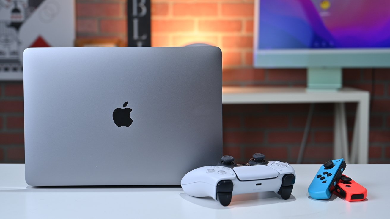 Game controllers with a MacBook Pro
