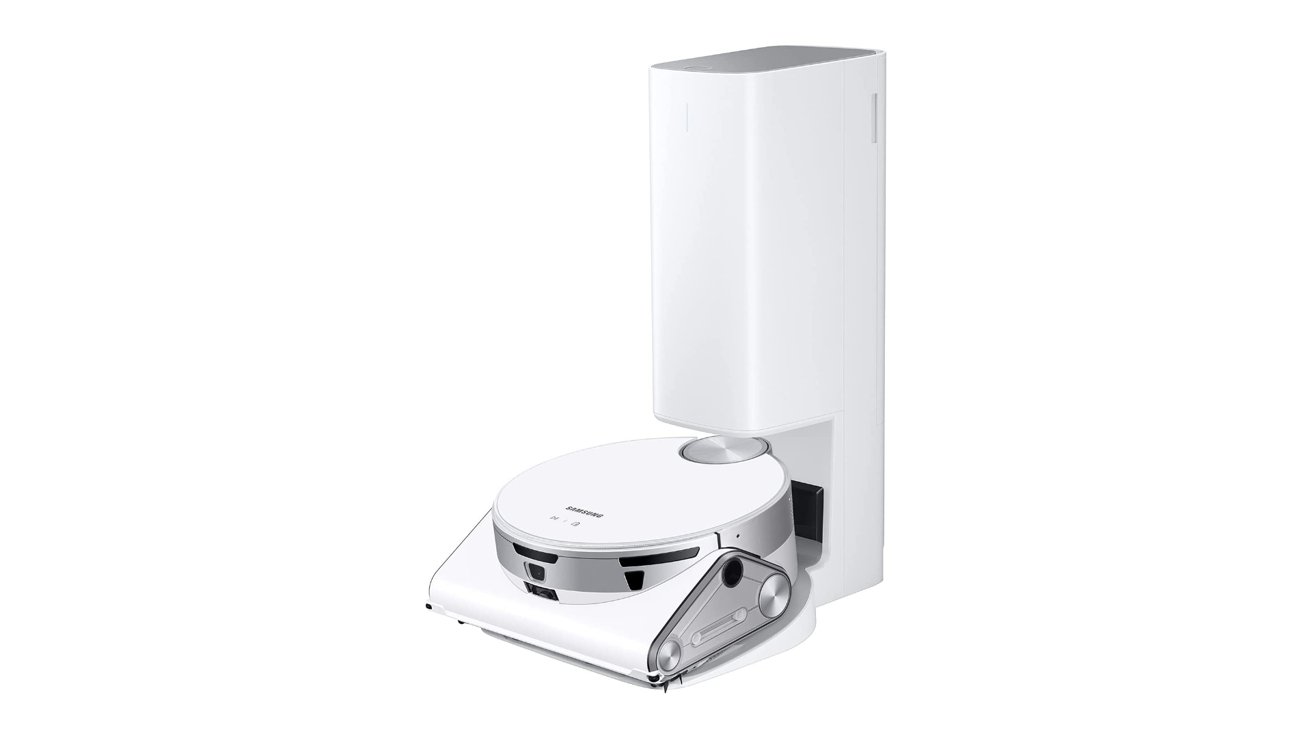 Samsung Jet Bot AI Vacuum Robot in white