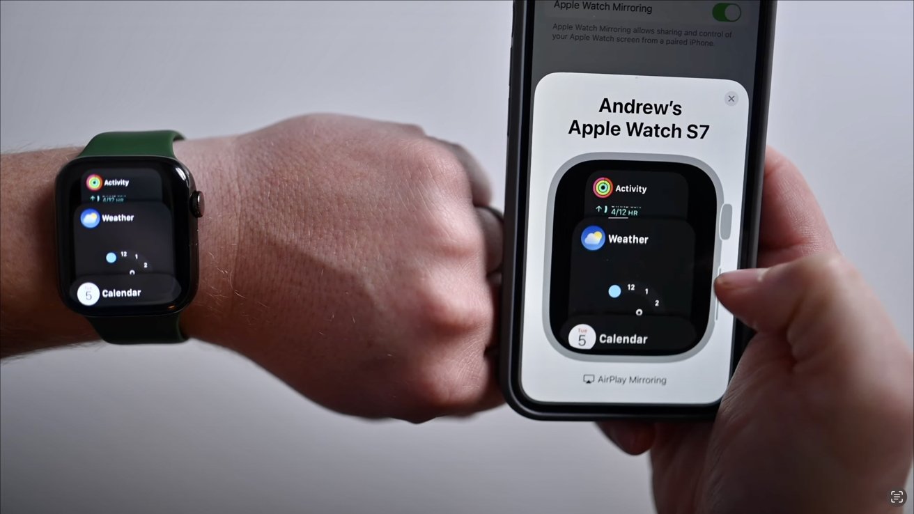 iphone control watch