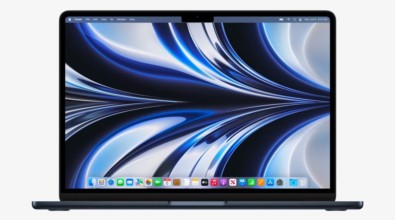 El MacBook Air M2 iguala al MacBook Pro de 13 pulgadas en la primera prueba