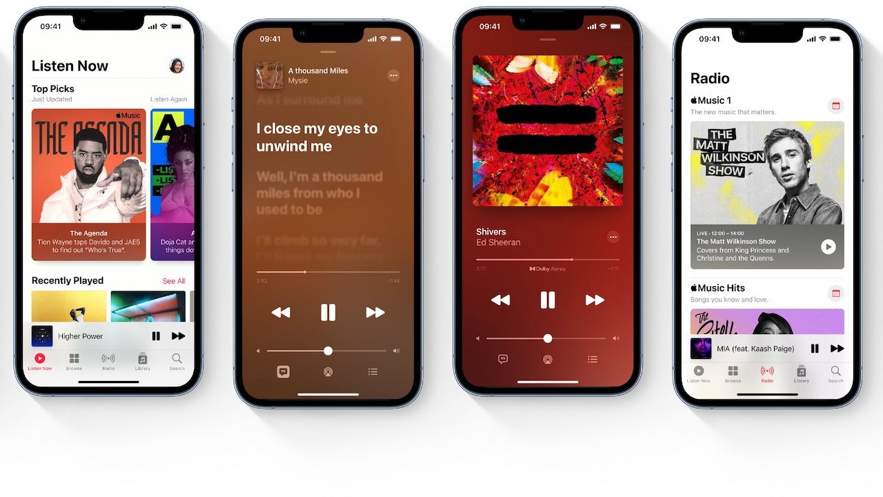 Apple Music feature art