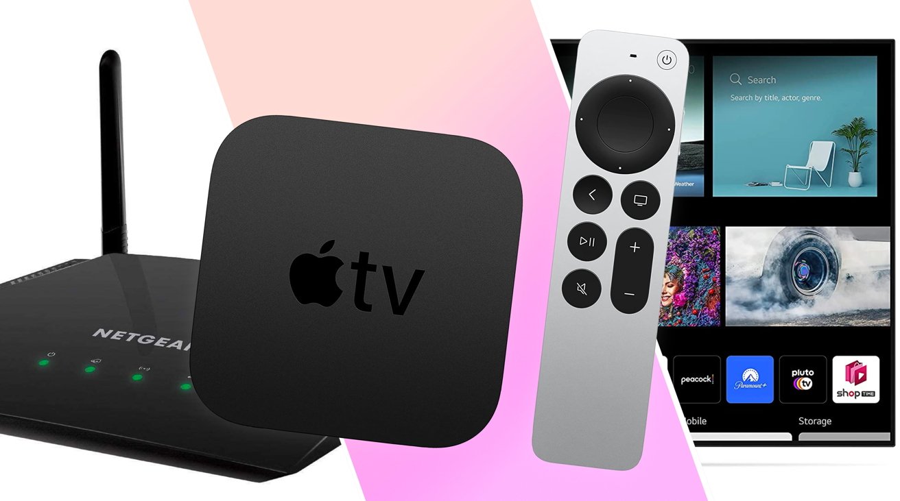 Each day offers July 17: $130 Apple TV 4K, $700 off 55-inch LG OLED Sensible TV, $27 Netgear router, extra