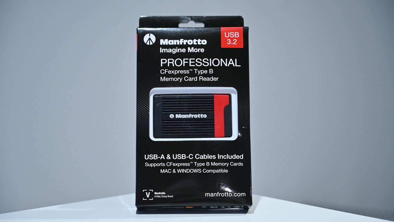 Manfrotto card reader