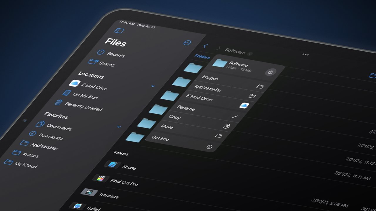 Navigating through folders and manipulating files gets easier with more controls