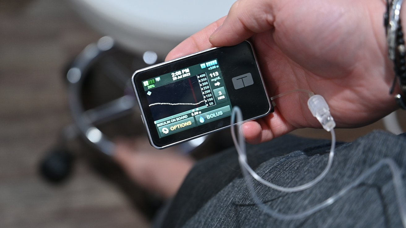 apple watch insulin pump