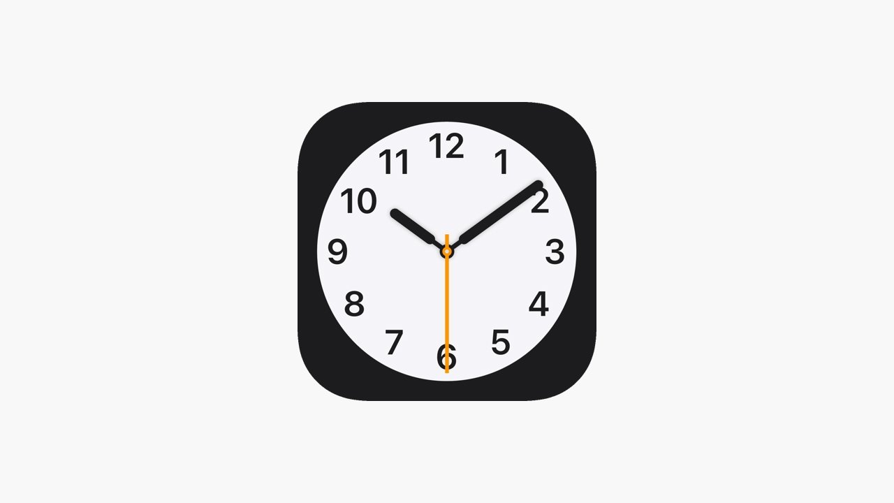 Apple Clock app icon