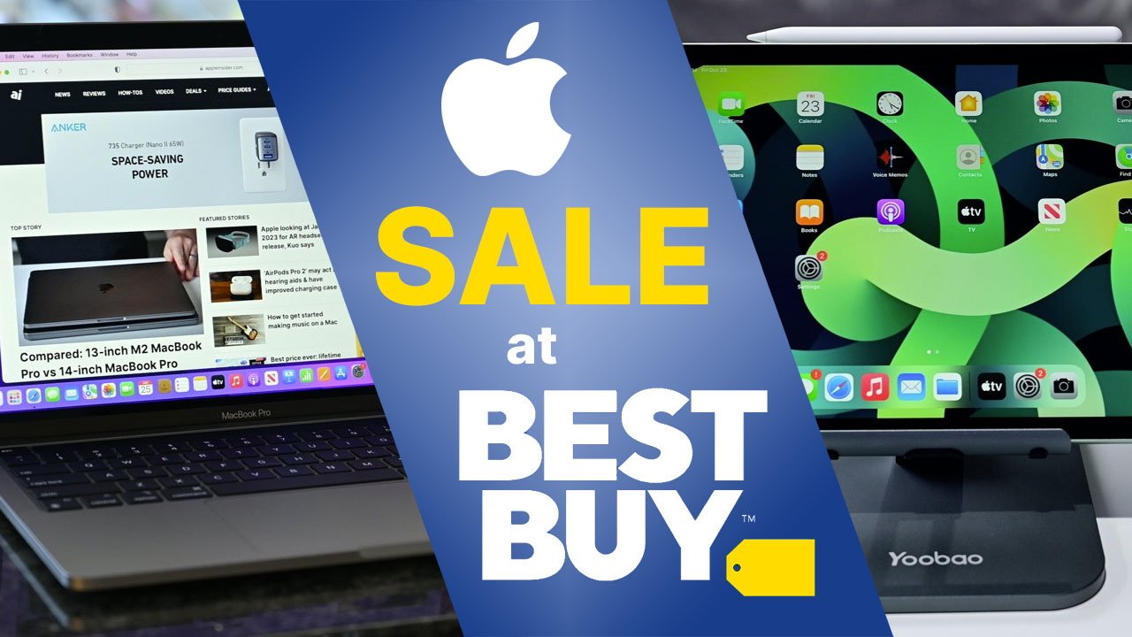 Save up to $350 on Apple MacBook Pro and iPad hardware, including M2 laptops.