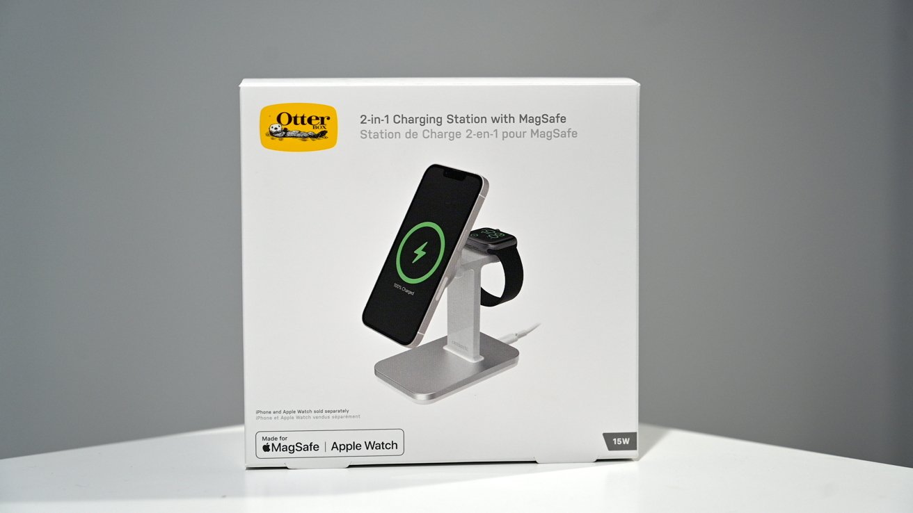 OtterBox 2-in-1 Charging Station with MagSafe review: Compact fast charging  for iPhone & Apple Watch