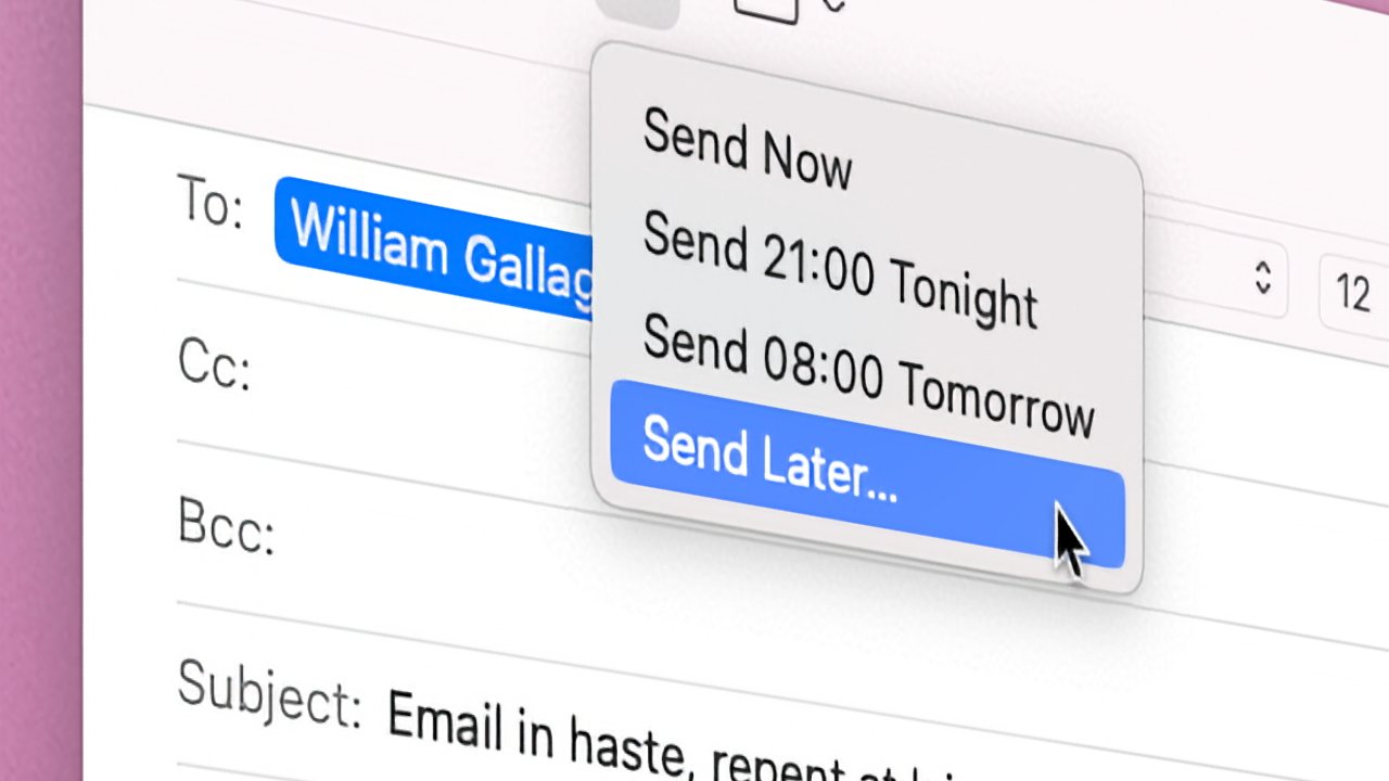 Cómo programar y cancelar el envío de correos electrónicos en macOS Ventura