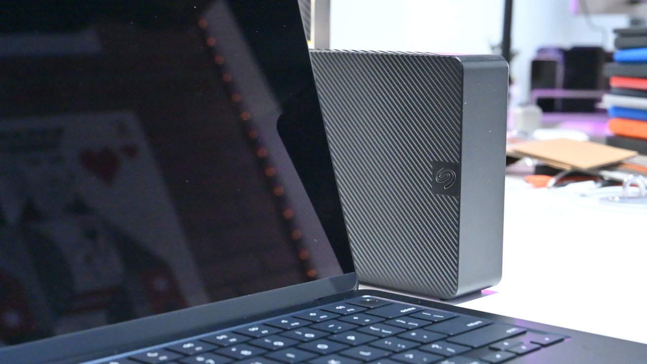 Verwenden der Seagate-Erweiterung mit unserem MacBook Air