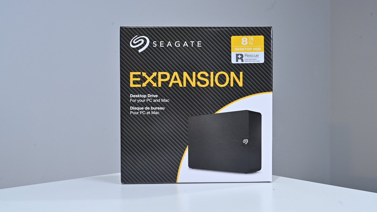 Seagate Expansion in its box