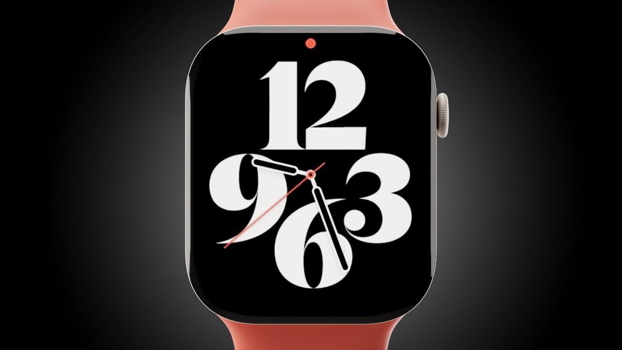 Ein Rendering der potenziellen Apple Watch Series 8
